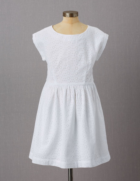 girls-white-cotton-dress-60 Girls white cotton dress