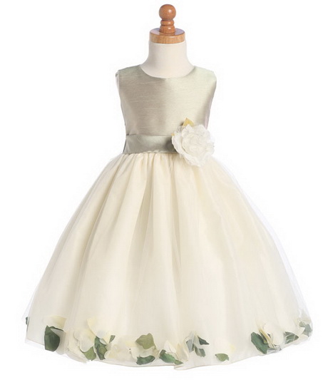 Girls white formal dresses - Natalie