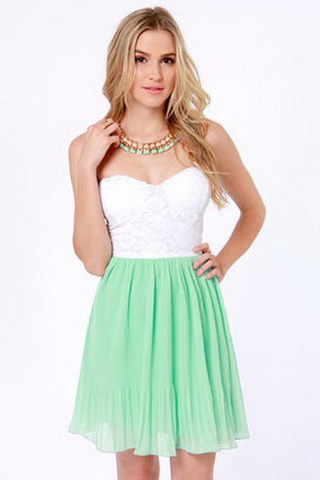 green-and-white-dress-48-13 Green and white dress