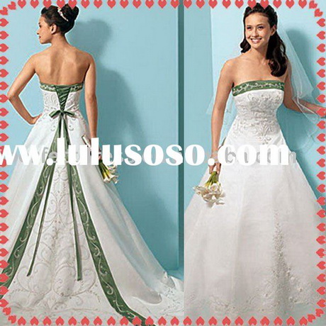 green-and-white-wedding-dresses-41-19 Green and white wedding dresses