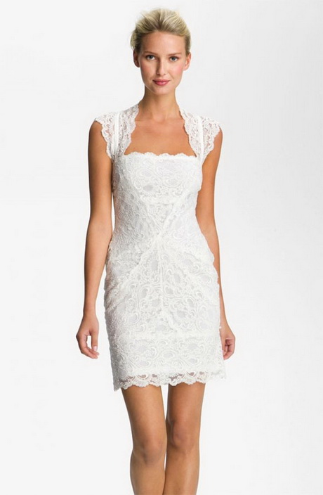Lace dress white