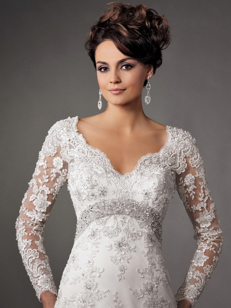 lace-wedding-gowns-with-sleeves-38-13 Lace wedding gowns with sleeves