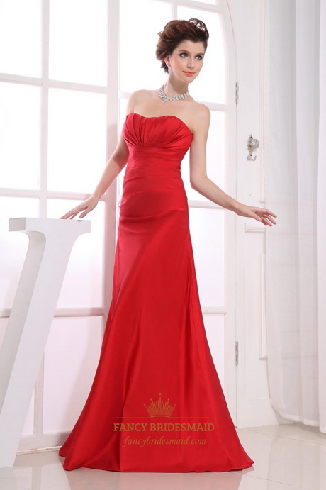 long-red-bridesmaid-dresses-10 Long red bridesmaid dresses
