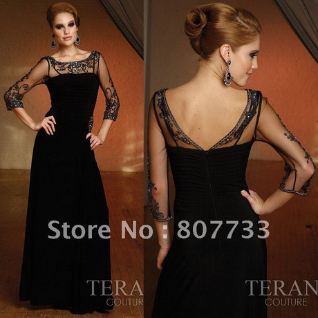 long-sleeve-black-cocktail-dresses-93-19 Long sleeve black cocktail dresses
