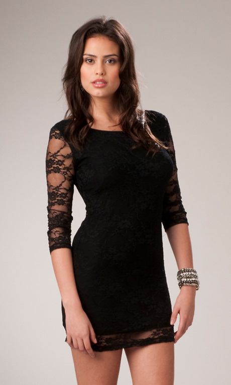 long-sleeve-black-dresses-46-4 Long sleeve black dresses
