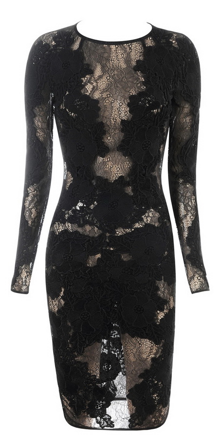 long-sleeve-lace-black-dress-82-8 Long sleeve lace black dress