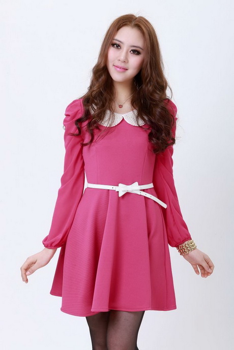 Long sleeve party dresses - Natalie