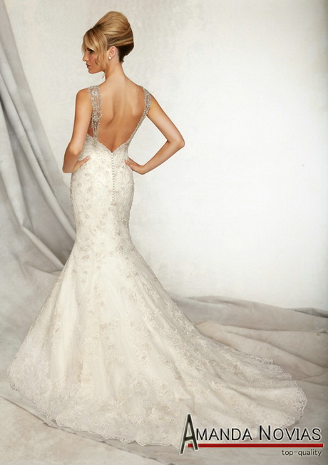 low-back-lace-wedding-dress-44-4 Low back lace wedding dress
