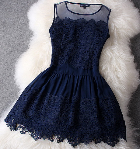 navy-blue-lace-dress-70-16 Navy blue lace dress