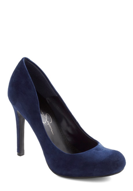 navy lace heels