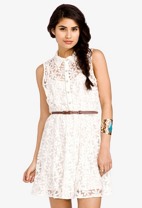 off-white-lace-dress-90-19 Off white lace dress