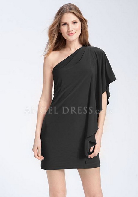 one-shoulder-little-black-dress-14-10 One shoulder little black dress