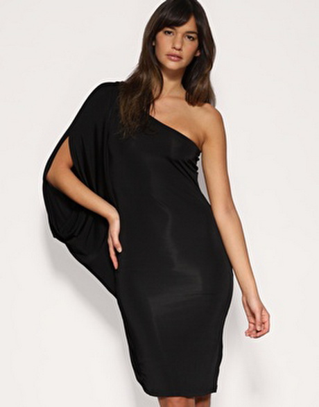 one-sleeve-black-dress-10-3 One sleeve black dress