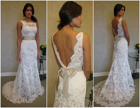 open-back-lace-wedding-dress-44-16 Open back lace wedding dress