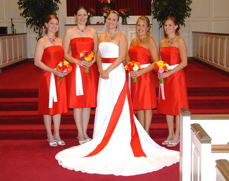 orange-bridesmaid-dresses-11-18 Orange bridesmaid dresses
