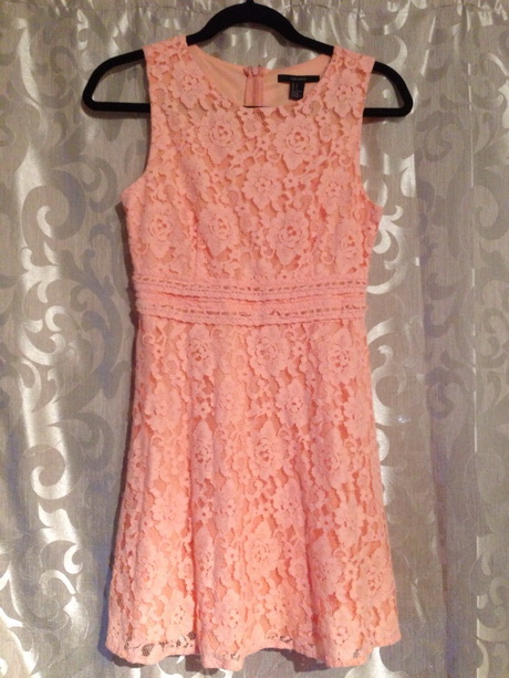 peach-lace-dress-13-13 Peach lace dress