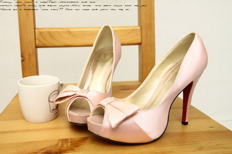 pink-satin-heels-63 Pink satin heels