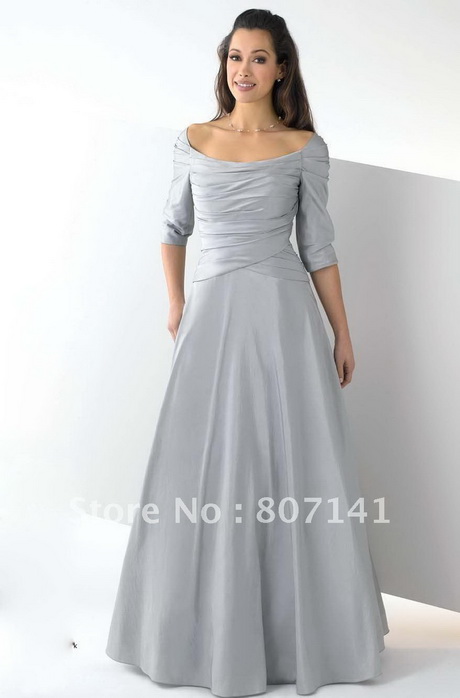 Plus size formal dresses with sleeves - Natalie