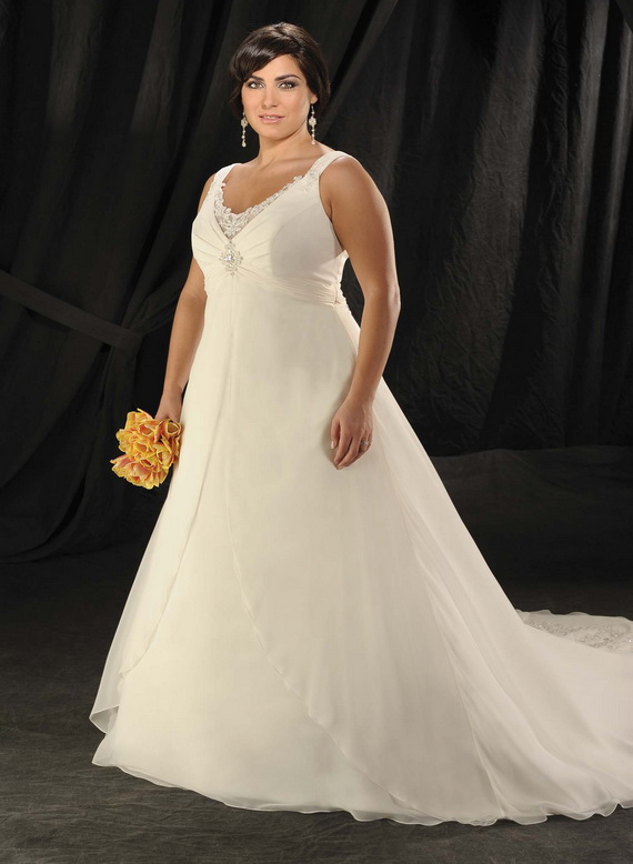 plus-size-wedding-gown-19 Plus size wedding gown