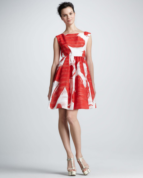 red-and-white-dresses-70 Red and white dresses