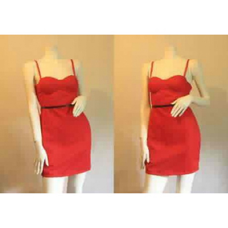 red-bustier-dress-95-7 Red bustier dress
