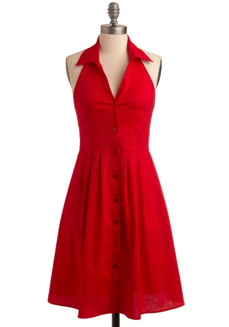 red-casual-dress-08 Red casual dress