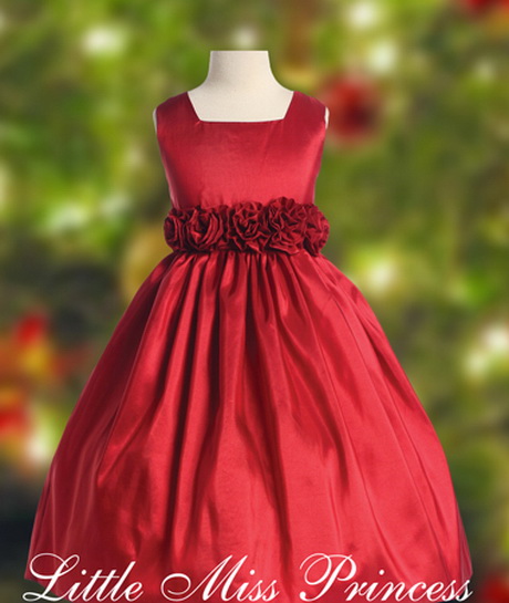 red-christmas-dresses-for-girls-28-18 Red christmas dresses for girls