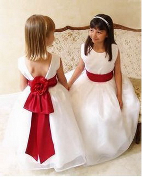 red-flower-girl-dresses-52 Red flower girl dresses