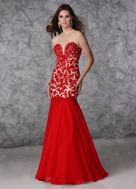 red-mermaid-dresses-26-2 Red mermaid dresses