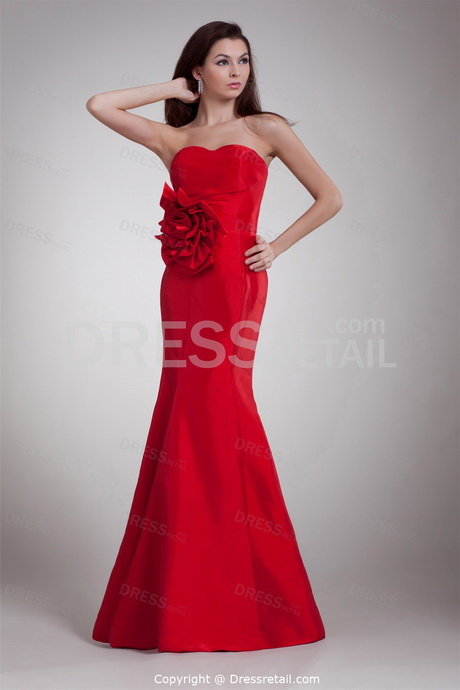 red-taffeta-dress-90-10 Red taffeta dress