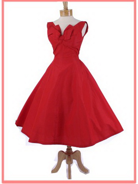 red-tea-dress-68-15 Red tea dress