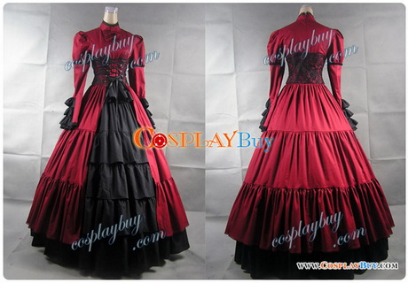 red-victorian-dress-18-15 Red victorian dress