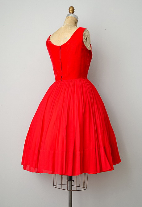 red-vintage-dress-93-2 Red vintage dress