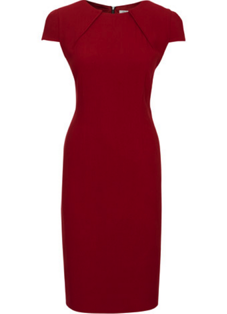 Red work dress - Natalie