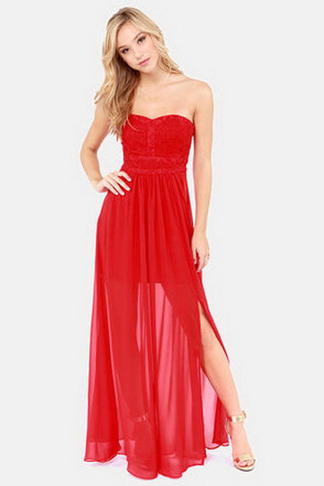 red-strapless-maxi-dresses-59-6 Red strapless maxi dresses