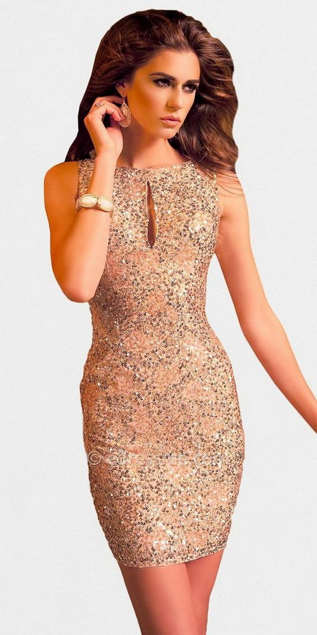 Sequined party dresses