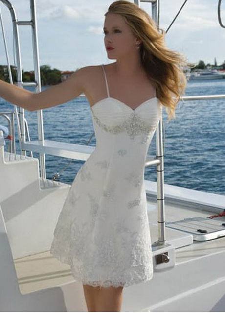short-beach-wedding-dress-22-14 Short beach wedding dress