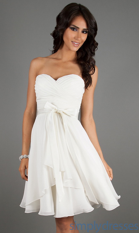 short-white-dresses-for-wedding-13-19 Short white dresses for wedding