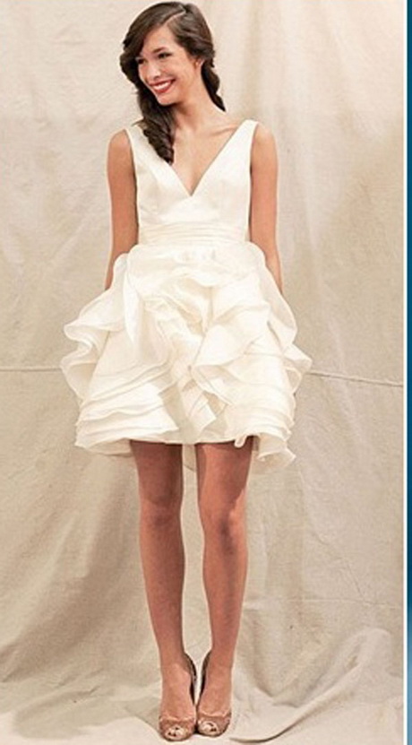 short-white-wedding-dress-50-14 Short white wedding dress
