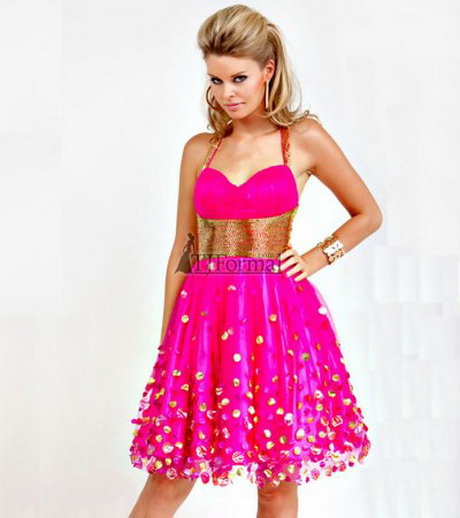 short-pink-prom-dresses-25-11 Short pink prom dresses