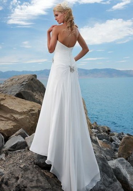 strapless-beach-wedding-dress-44-13 Strapless beach wedding dress