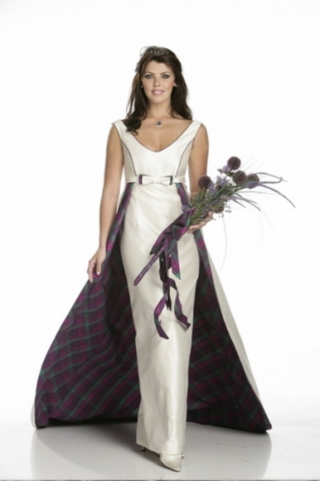 tartan-wedding-dresses-33-20 Tartan wedding dresses