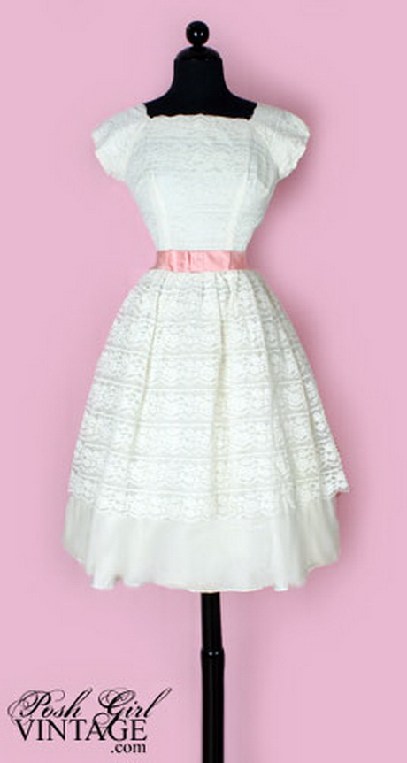 tea-length-white-dress-51-9 Tea length white dress