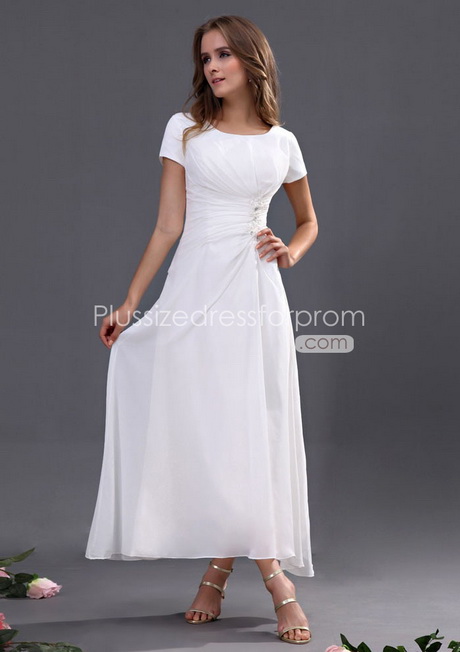 tea-length-white-dresses-84 Tea length white dresses