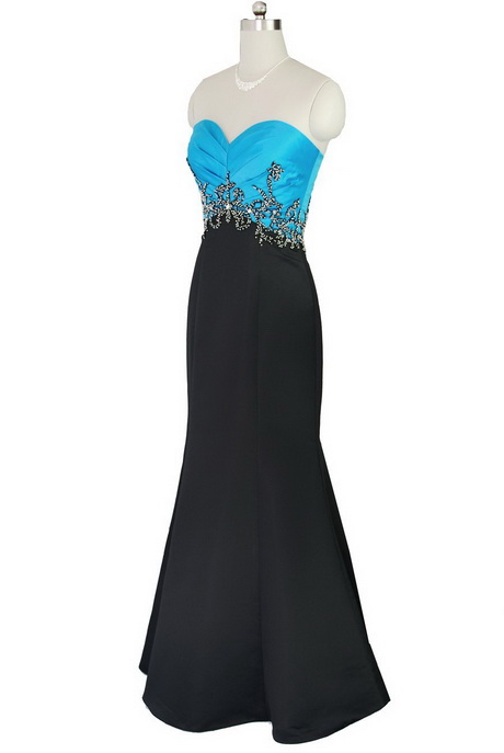 turquoise-and-black-dress-96-3 Turquoise and black dress