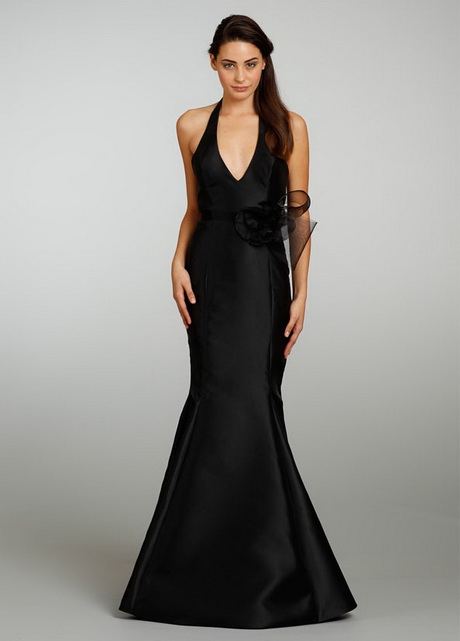 v-neck-black-dress-91-16 V neck black dress
