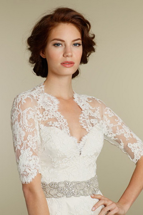 wedding-dress-with-lace-sleeves-98-9 Wedding dress with lace sleeves