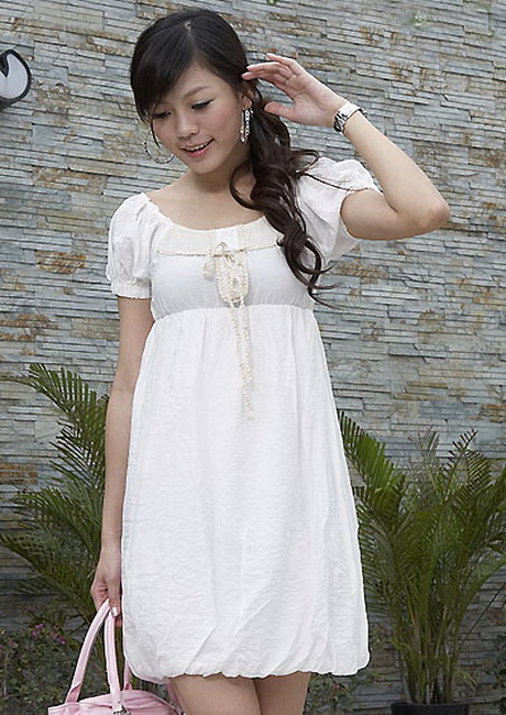 white-bubble-dress-88-17 White bubble dress