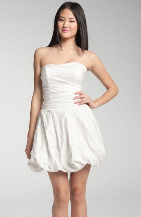 white-bubble-dress-88 White bubble dress