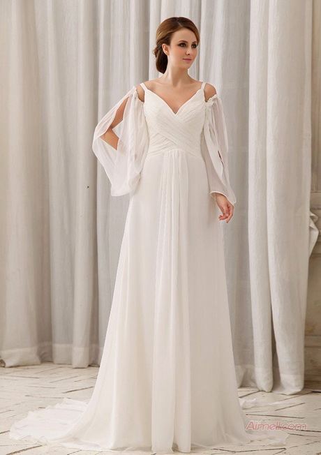 white-dress-with-sleeves-22-12 White dress with sleeves